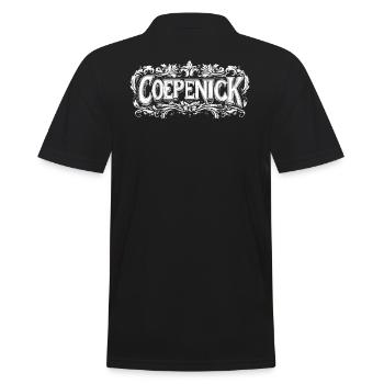 Berlin Köpenick Souvenir Cöpenick Barock-Style - Männer Poloshirt - Schwarz - Hinten - Kai (181cm)