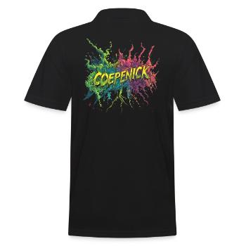 Berlin Köpenick Souvenir Cöpenick Graffiti Pop Art - Polo Homme - noir - Dos - Kai (181cm)
