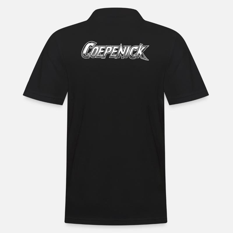 Berlin Köpenick Souvenir Cöpenick Retro Comic - Männer Poloshirt - Schwarz