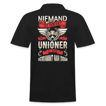Personne n’est parfait, mais les joueurs de l’Union sont proches - Polo Homme - noir - Dos - Kai (181cm)