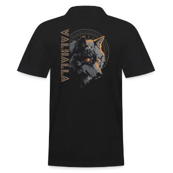 Vegvisir Wolf Runes Culture nordique Valhalla - Polo Homme - noir - Dos - Kai (181cm)
