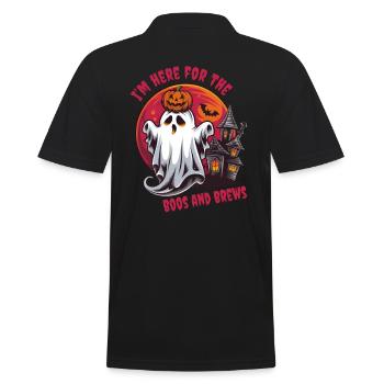 Drôle de fantômes Halloween Tenue Femmes - Polo Homme - noir - Dos - Kai (181cm)
