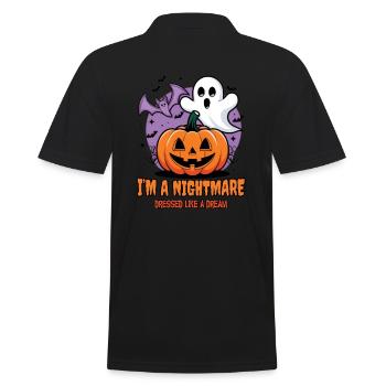 Mignons fantômes Halloween Tenue Femmes - Polo Homme - noir - Dos - Kai (181cm)