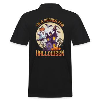 Mignons fantômes Halloween Tenue Femmes - Polo Homme - noir - Dos - Kai (181cm)