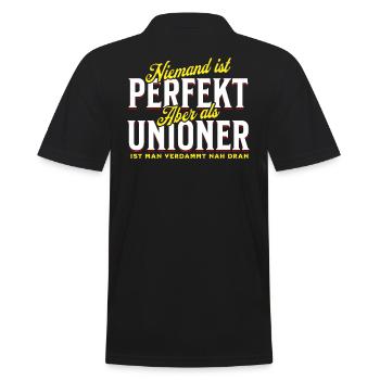 Personne n’est parfait, mais en tant qu’Unionien, il est proche - Polo Homme - noir - Dos - Kai (181cm)