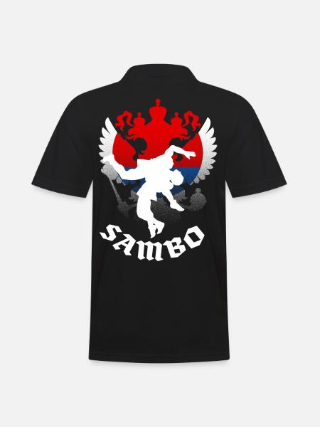 Sambo - Men's Polo Shirt - black