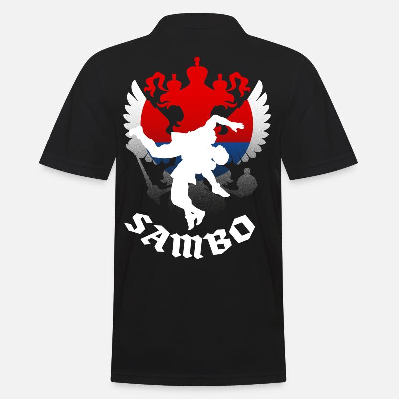Sambo - Men's Polo Shirt - black