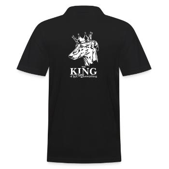 Galgo Espanol Roi de tout Chien Wilsigns - Polo Homme - noir - Dos - Kai (181cm)
