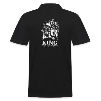 BERGER AUSTRALIEN Roi de tout Wilsigns - Polo Homme - noir - Dos - Kai (181cm)