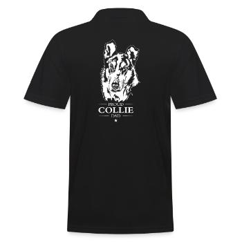 Collie Shorthair Papa Chiens Chien Wilsigns - Polo Homme - noir - Dos - Kai (181cm)