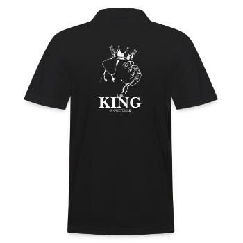 Dogue de Bordeaux Roi de tout Chiens Wilsigns - Polo Homme - noir - Dos - Kai (181cm)