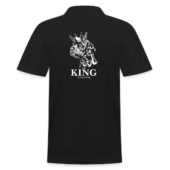 Cesky Fousek Roi de tout Chiens Wilsigns - Polo Homme - noir - Dos - Kai (181cm)