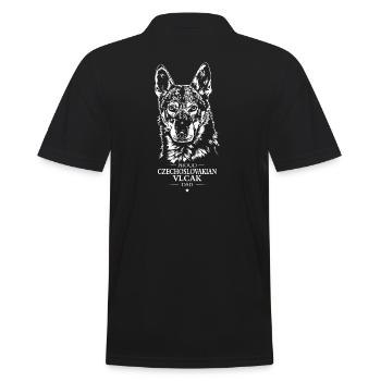 Tchécoslovaque Vlcak Papa Chien Chien Wilsigns - Polo Homme - noir - Dos - Kai (181cm)