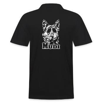 MUDI cool lunettes de soleil chiens chien - Polo Homme - noir - Dos - Kai (181cm)