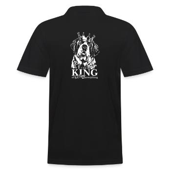 ST. Bernard King Chien Disant Chiens Wilsigns - Polo Homme - noir - Dos - Kai (181cm)