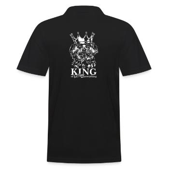 Roi maltais de tout Chiens Disant - Polo Homme - noir - Dos - Kai (181cm)