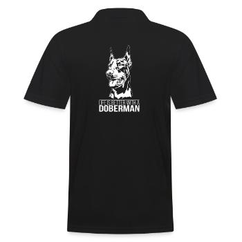 La vie de doberman est meilleure Chiens Wilsigns - Polo Homme - noir - Dos - Kai (181cm)