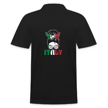 Italie Italien Italien Italie - Polo Homme - noir - Dos - Kai (181cm)
