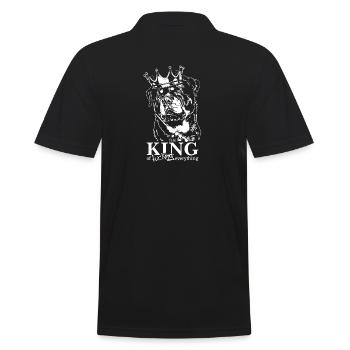 Rottweiler Roi de tout Chiens Disant - Polo Homme - noir - Dos - Kai (181cm)