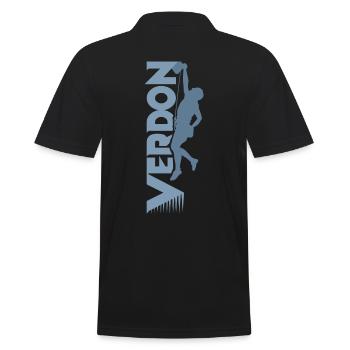 climb escalade verdon sport climbing - Polo Homme - noir - Dos - Kai (181cm)