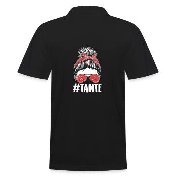 Joueur de hockey sur gazon tante hockey sur gazon - Polo Homme - noir - Dos - Kai (181cm)