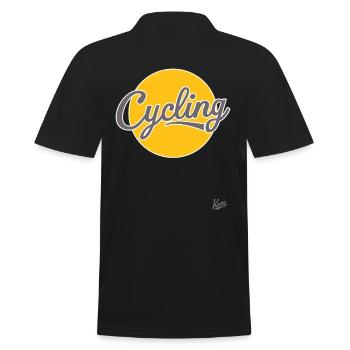 Vélo facile - Polo Homme - noir - Dos - Kai (181cm)