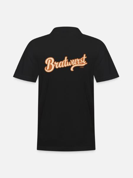 Bratwurst - Men's Polo Shirt - black