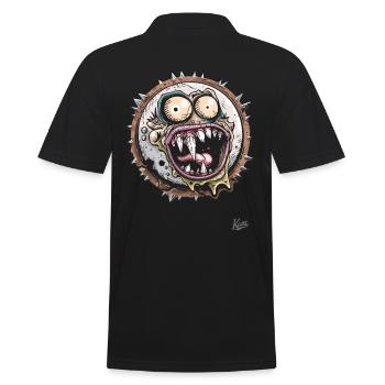 Horreur Monstre Châtaigne Châtaigne - Polo Homme - noir - Dos - Kai (181cm)