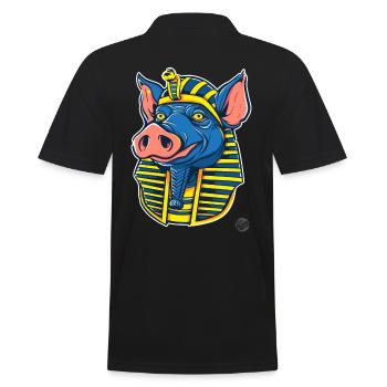 Pharaon Cochon - Polo Homme - noir - Dos - Kai (181cm)