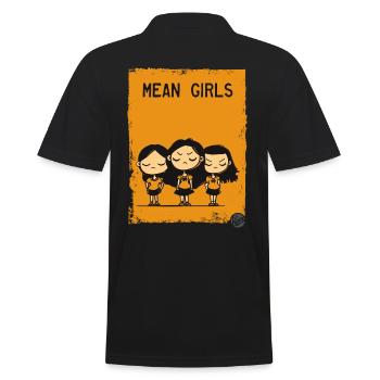 Filles méchantes - Polo Homme - noir - Dos - Kai (181cm)
