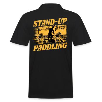 SUP paddle paddle Stand Up Paddle Surf - Polo Homme - noir - Dos - Kai (181cm)