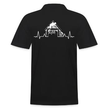 Charpentier-Charpentier Artisan-Charpentier - Polo Homme - noir - Dos - Kai (181cm)