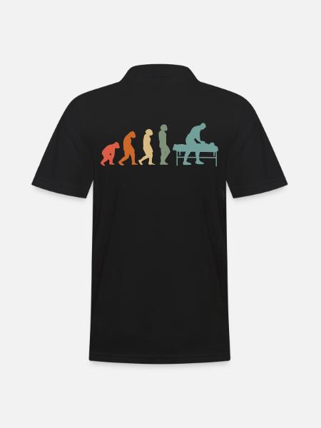 Physiotherapy Chiropractor Physio-Masseur - Men's Polo Shirt - black