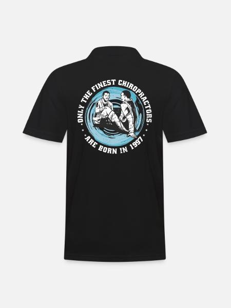 Physiotherapy born 1997 - Men's Polo Shirt - black