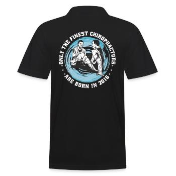 Physiothérapie née en 2016 - Polo Homme - noir - Dos - Kai (181cm)