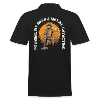 Détecteurs Sondler sonde Lustiges-Bier - Polo Homme - noir - Dos - Kai (181cm)