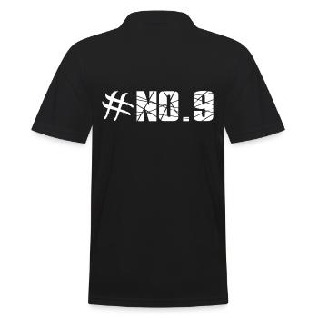 Knife Rule No 9 Knife collector - Men's Polo Shirt - black - Back - Kai (181cm)
