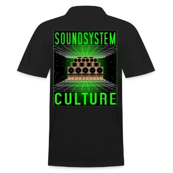 Espace culturel Soundsystem - Polo Homme - noir - Dos - Kai (181cm)