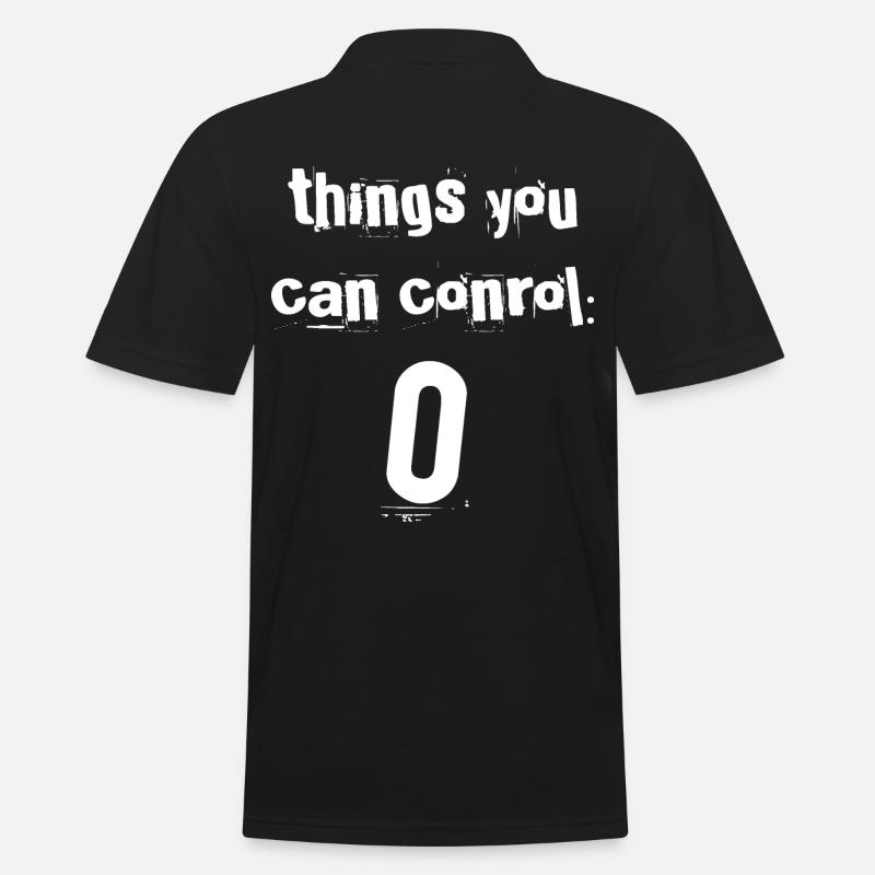 Zero control - Men's Polo Shirt - black