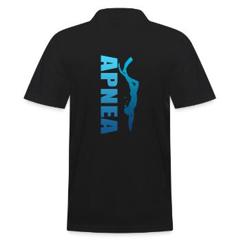 apnea apnéiste sport plongée plongeur - Polo Homme - noir - Dos - Kai (181cm)