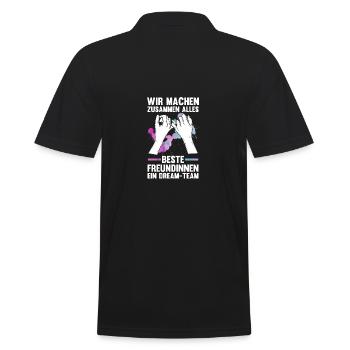 Meilleur ami - Polo Homme - noir - Dos - Kai (181cm)