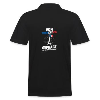 Français Français France - Polo Homme - noir - Dos - Kai (181cm)