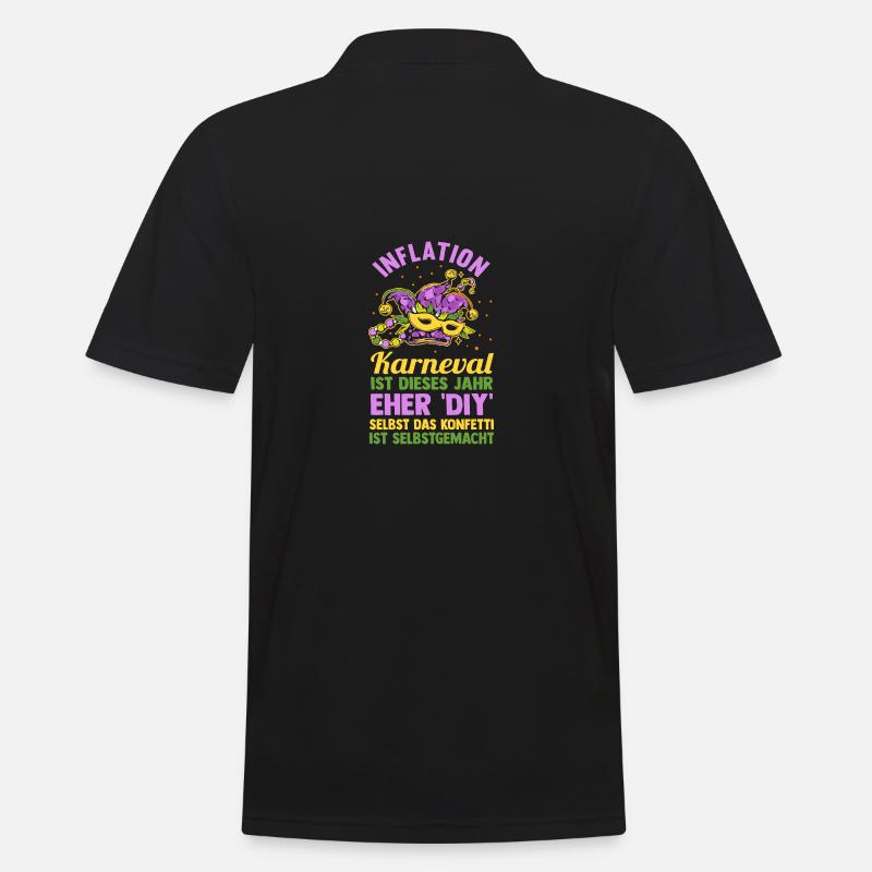 Costume de carnaval Carnaval - Polo Homme - noir