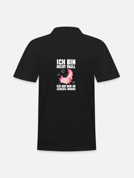 Axolotl - Polo Homme - noir