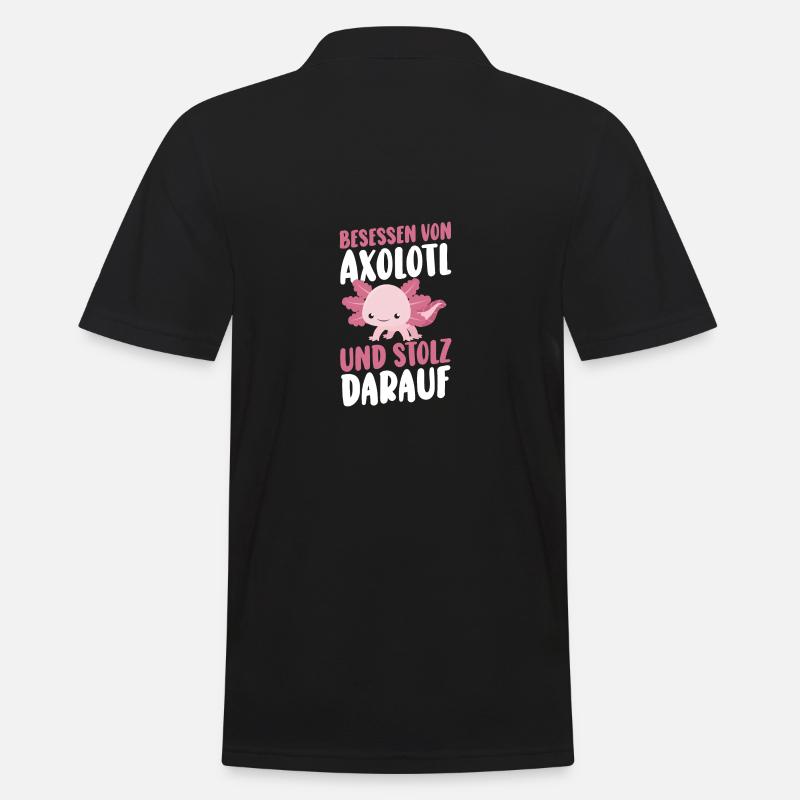 Axolotl - Polo Homme - noir