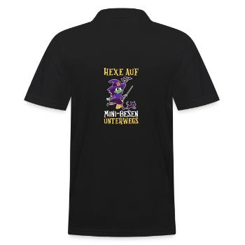Costume d’Halloween Sorcière Halloween - Polo Homme - noir - Dos - Kai (181cm)