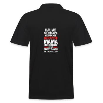 Turcs Maman Maman Turquie - Polo Homme - noir - Dos - Kai (181cm)