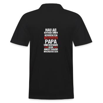 Turcs Papa Père Turquie - Polo Homme - noir - Dos - Kai (181cm)