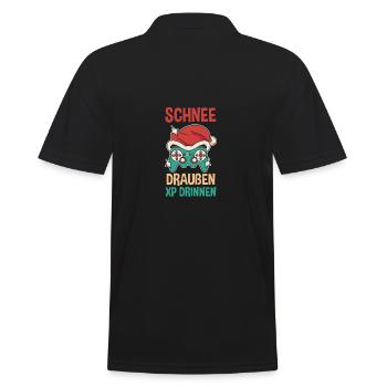 Père Noël Gaming Noël Noël - Polo Homme - noir - Dos - Kai (181cm)