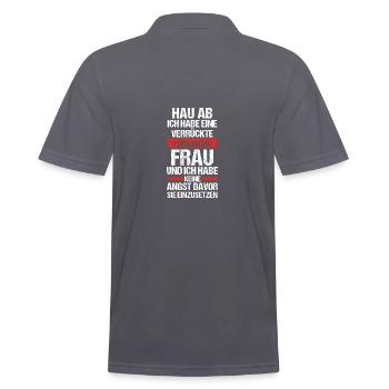 Turks Turkey - Men's Polo Shirt - charcoal grey - Back - Nico (186cm)